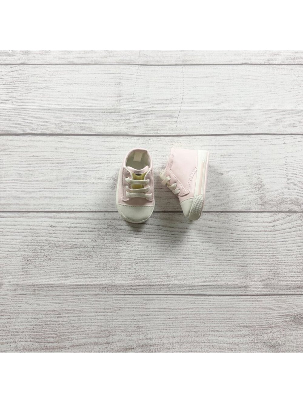 Baby Girls Pink Lace Up Soft Sole Sneakers Lightweight Casual Shoes Newborn